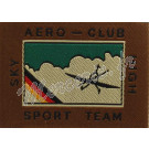 Motif avion aéro-club